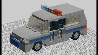 Как Сделать ВАЗ ДПС из LEGO