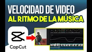 How to increase or decrease video speed in CapCut | Speed ​​to the beat of the music | Tips 2023