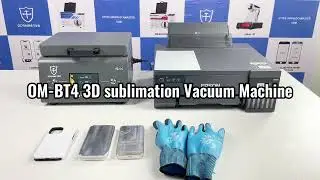 OM-BT4 3D Sublimation Thermal Transfer Printer Mobile Phone Case DIY