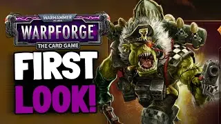 Checking out Warhammer 40,000: Warpforge! Fun new card game!