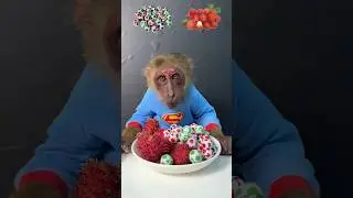 Eating emotional Rambutan