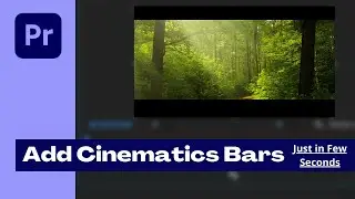 How to Add Black Bars In Adobe Premiere Pro || Make Your Cinematic Scenes Awesome ||  Urdu/Hindi