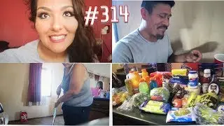 Dia de limpiesa| Como amanecio Cesar|Pequeño haul de comida! VLOG # 314