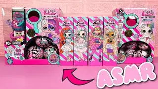 ASMR LOL Eye Spy Series, OMG Eye Spy Dolls, Mega Unboxing Star Pop