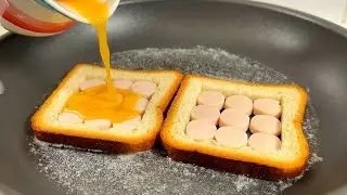 My family's favorite breakfast!Fast, easy and very tasty!❗️