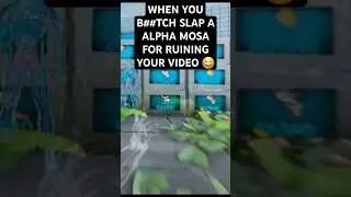 WHEN YOU B##TCH SLAP A ALPHA MOSA FOR RUINING YOUR VIDEO #shorts #arksurvivalevloved #survivetheark