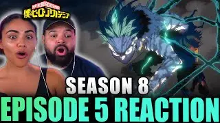 THE FINAL FIGHT BEGINS! | My Hero Academia Season 8 Episode 5 Reaction