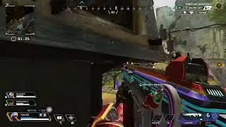 2 kills with longbow and Eva 8 in apex legends