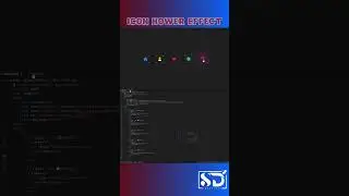 Icon Hover Effect Design | HTML & CSS| SDSQUAR Solutions 