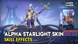 Alpha September 2023 Starlight Skin Skill Effects | Mobile Legends