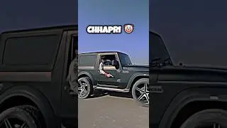 Thar 4x4 Chhapri Gaddi Hai 🤡| #1minfacts