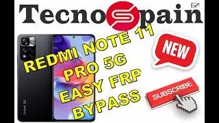 REDMI NOTE 11 PRO 5G EASY FRP BYPASS