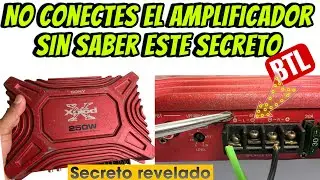 Los peligros al conectar un amplificador de 2 canales