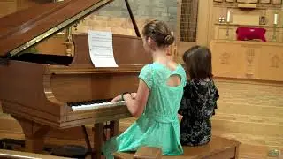 Sonatina for Two by Dennis Alexander played by Eva and Hana Krkljus