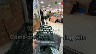 Grocery shopping in Japan without kid😍low key the best ever😂 #groceryshopping #japaneselife