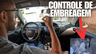 CONTROLE DE EMBREAGEM - PARADA SEU USAR OS FREIOS