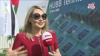 وضع حجر أساس لمجمع هب تنس