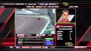 [HD] Juan Pablo Montoya - Ford 400 2010 Miami Qualifying Lap