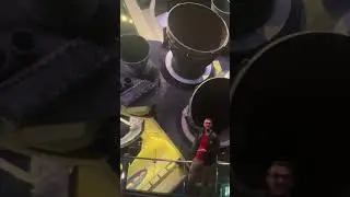 RS25 Raketenantrieb von Space Shuttle Atlantis