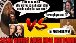 Crazy FrogMan Follower MELTS DOWN Over Soska Sisters HAVING FUN! | ATTACKS Geeks + Gamers!