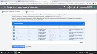Creación y registro de conversiones - Google Ads y Google Analytics