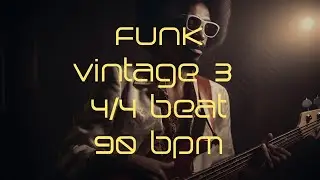 4/4 Drum Beat - 90 BPM - FUNK VINTAGE 3