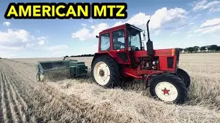 MTZ 825  TRACTOR  AMERICAN JD336