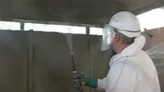 Nafufill KM250 мокрый набрызг над головой