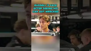 Kimi crashed George Russell's car