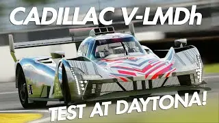 Cadillac V-LMDh Test at Daytona International Speedway | Assetto Corsa MOD Cadillac V-LMDh