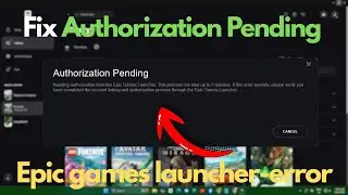 How to Fix GTA 5 Awaiting Pending Authorization Error (Epic Games)