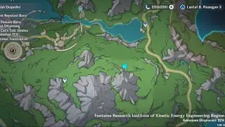 Fontaine Hidden Chest 3 anemo slimes (Fontaine Research Institute Region) EN ID Sub