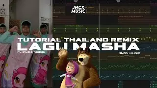Begini cara remix lagu senam Masha | Thailand style | FL STUDIO MOBILE