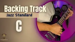 All of Me in C Major (140 bpm) | Jazz Standard Guitar Backing Track