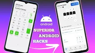 Android new customization in 2023| infinix control style| volume style change|