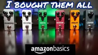 Best Beginner Guitar Pedals - Amazon Basics Demo