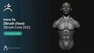 Introduction To ZBrush Core For Beginners - Face (Part 1)
