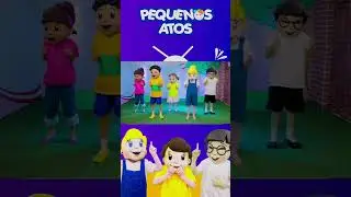 TCHUTCHUÊ TCHUTCHUÊ É UMA DANÇA BEM LEGAL 😜 #shorts #pequenosatos  #musica #infantil