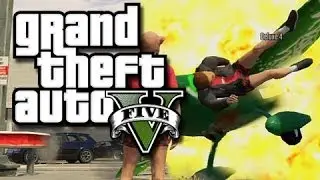GTA 5 Online Stunts - Stunt Plane Fun! (GTA V Fails and Funny Moments!) KYR SP33DY