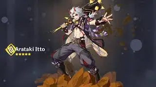 Arataki Itto Gacha Animation | Genshin Impact |