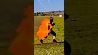 شفنا شخص عم يحترق😱خلودة زعل عليه كتير