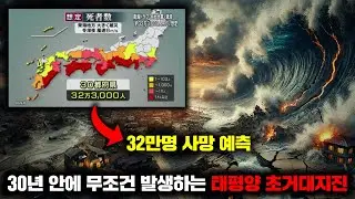 30년 안에 일본을 덮칠 예정인 '초거대지진'이 태평양 전체의 재앙인 이유 [자연]