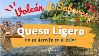 Unica Bola de Quesos Ligera para Fiestas p untar no se derrite #chefpachi #quesodecabra #quesofresco