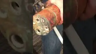 Sawzall vs. Espresso Machine HX Boiler #shorts