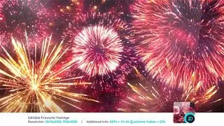 Editable Fireworks Package - Project for After Effects (Videohive)