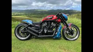 Rebuild of Harley Davidson v-rod VRSCDX night rod CULT-WERK with AEL&L company