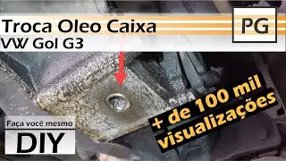Box / Gearbox Oil Change - Gol G3 Power - AP 1.6 engine