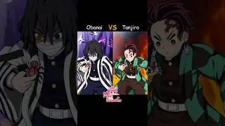 Catch the SPIDER 🕷️ Tanjiro VS Obanai 🔥🐍 