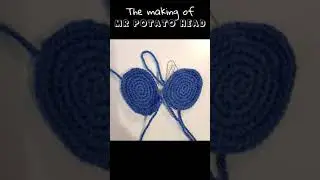 Making Mr Potatohead #toystory #crochet #amigurumi #tutorial #crochetpattern #shorts Epidemicsound