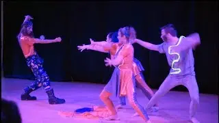 Glow Stick Tricks (in space): Family friendly glow show